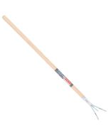 Mini cultivateur en acier zingue avec manche 90cm