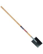 Mini bêche en acier zingue avec manche 90cm