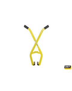 Pinces à pneus - Pinces à pneus - Mâchoires en caoutchouc - 85 cm - Acier revêtu