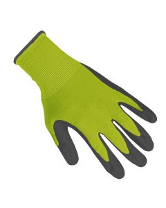 Gants de jardinage - Taille L - Vert citron