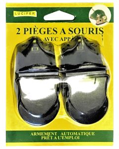 Muizenklem plastiek op kaart