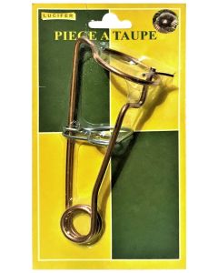 Mollenklem uit draad op kaart