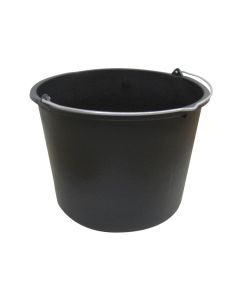 Zwarte emmer 20 lt