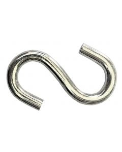 2 Open s haak inox 2 mm + EAN
