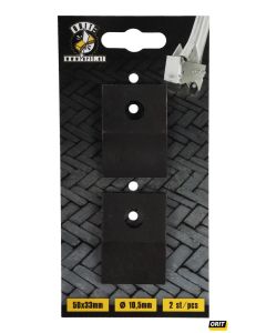 Lot de lames pour extracteur de pierre (2 pièces)