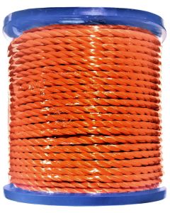 Polypropylène orange torsadé 10 mm 50 mt