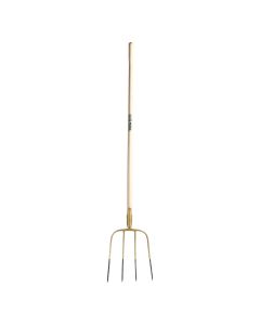 Fourche foin 4 dts larges manche 135cm