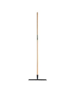 Rateau noir 14 dts manche 150 cm