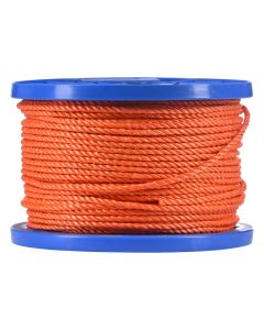 Polypropylène orange torsadé 4 mm 50 mt