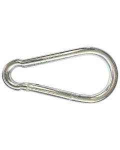 1 Karabijnhaak inox 60 x 6 mm + EAN