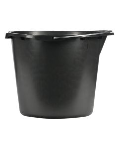 Zwarte emmer 20 lt