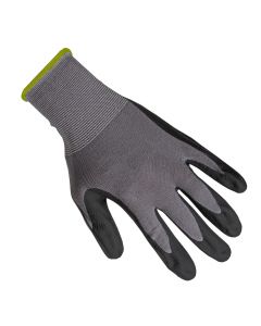 Pr. heren tuinwerkhandschoenen grijs