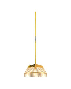 BALAI FEUILLE PLASTIQUE A/MANCHE FIBRE
