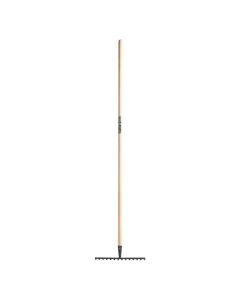 Rateau gris 14dts manche 150 cm